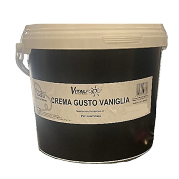 *CREMA PASTICCERA ALLA VANIGLIA DENSA DA KG 5(7190AL)