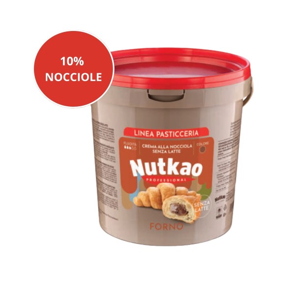 CREMA NOCCIOLA (10%) DA FORNO SENZA LATTE KG 6