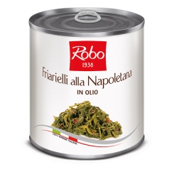 FRIARIELLI  ALLA NAPOLETANA IN OLIO PESO NETTO 750GR