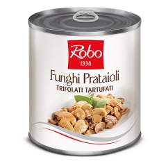 *FUNGHI PRATAIOLI TRIFOLATI TARTUFATI IN OLIO PESO NETTO 780GR