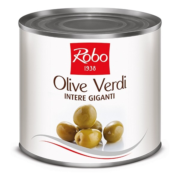 OLIVE VERDI INTERE GIGANTI SALAMOIA (cal.9/11)DA 2650GR(RO42082)
