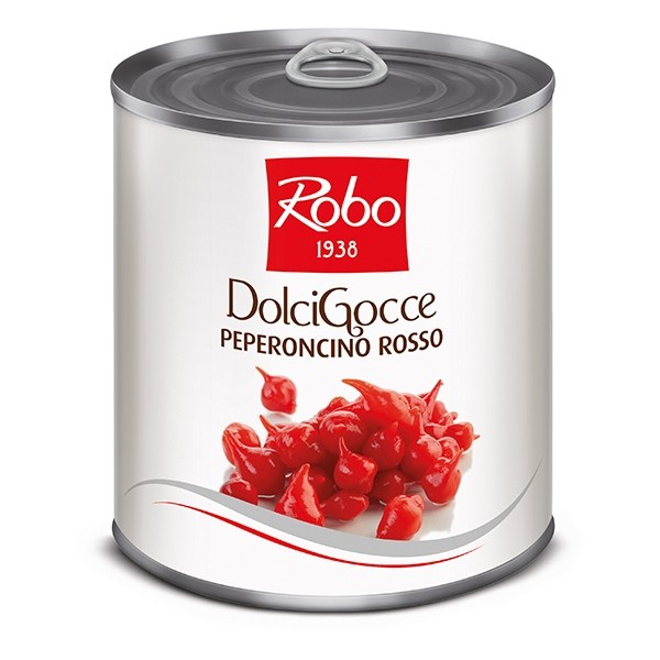 PEPERONCINI ROSSI IN AGRODOLCE  DOLCIGOCCE  DA 780GR