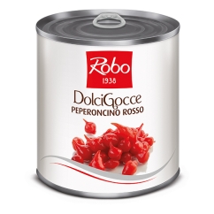 PEPERONCINI ROSSI IN AGRODOLCE  DOLCIGOCCE  DA 780GR