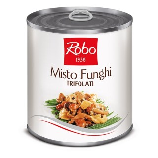 MISTOFUNGHI  FUNGHI MISTI TRIFOLATI IN OLIO PESO NETTO 780GR
