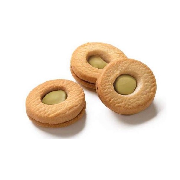 *OCCHI DI BUE AL BURRO FARC.PISTACCHIO 1,5KG 132PZ CIRCA(80441)