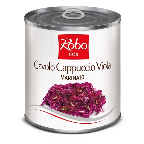*CAVOLO CAPPUCCIO VIOLA MARINATO PESO NETTO 800GR