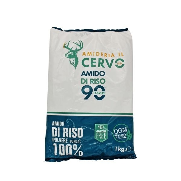 AMIDO DI RISO IN POLVERE 90 MICRON DA KG 1