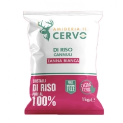 AMIDO DI RISO IN CANNULI  ZANNA BIANCA  DA KG 1