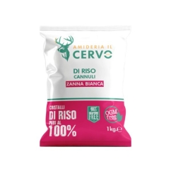 AMIDO DI RISO IN CANNULI  ZANNA BIANCA  DA KG 25
