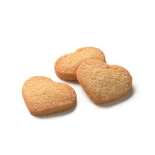 CUORI DI FROLLA AL BURRO DA 1,5 KG 120PZ CIRCA (80409)