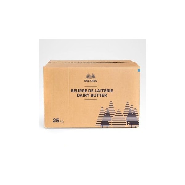 BURRO LATTICO COLATO 82% M.G. DA KG 25