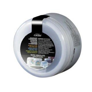 COLORE IN POLVERE IDROSOLUBILE NERO GR 80 (IDROP80NER)