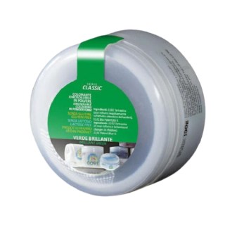 COLORE IN POLVERE IDROSOLUBILE VERDE GR 80 (IDROP80VER)