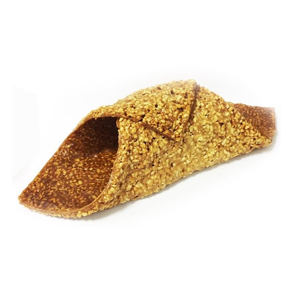 CANNOLO CROCCANTE GRANDE ALLE ARACHIDI GR 400(CM30X10 BOCCA)PZ 2