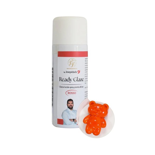 GLASSA SPRAY ROSSO READY GLAZE FOGLIA BT DA GR 280