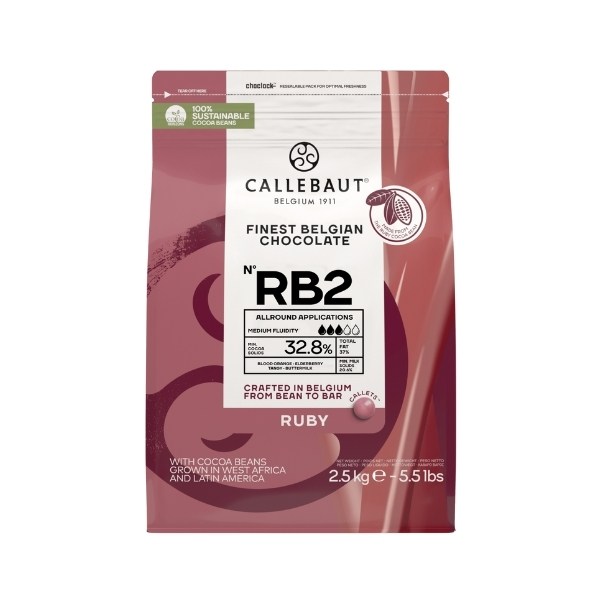 CIOCCOLATO RUBY RB2 IN CALLETS DA KG 2,5