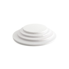 PIATTO TONDO SOTTOTORTA BIANCO D36CM H.1,2 CM PZ 1 (CAKE BOARD)