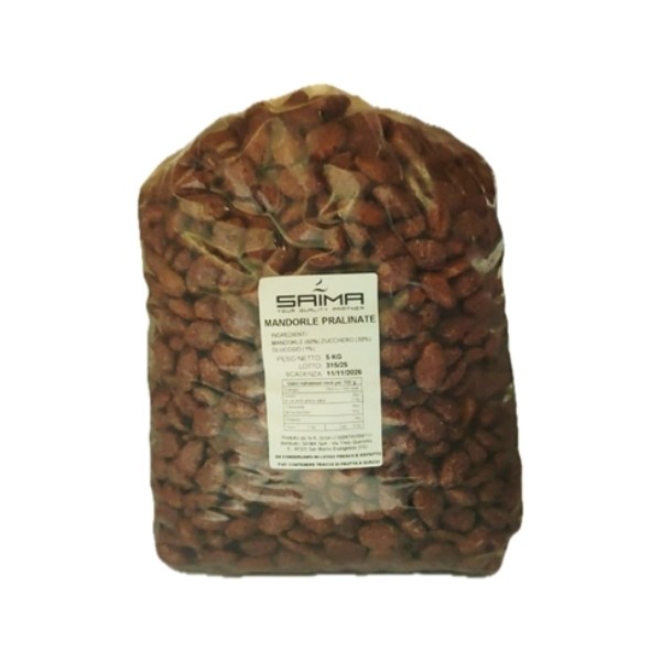 CROCCOLOSI MANDORLE PRALINATE CONFEZIONE DA KG 5