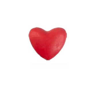 CUORE ROSSO DI CIOCCOLATO 3D 3,2X3 CM 72 PZ