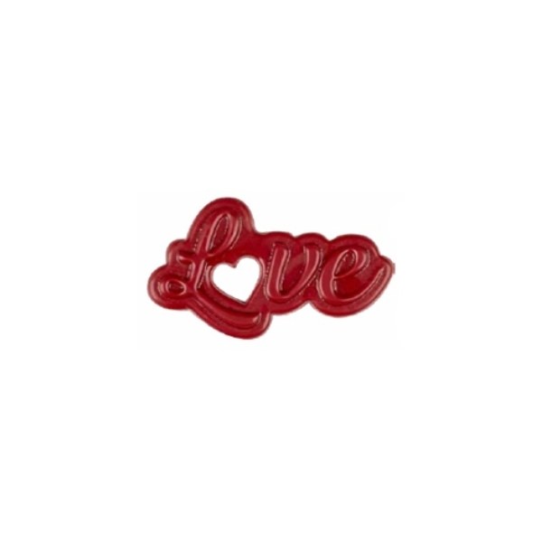 PLACCHETTA CIOCCOLATO  LETTERS LOVE  5,2X2X3 CM 40 PZ