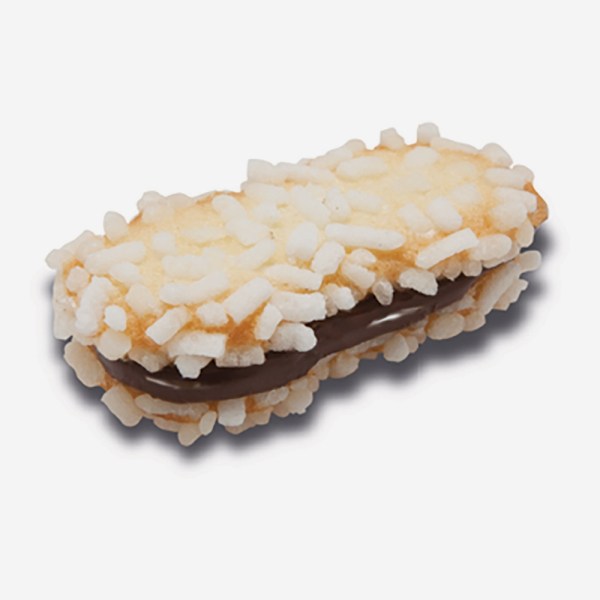 LINGUE DI GATTO ACCOPPIATE CREMA CACAO E GRANELLA ZUCCHERO KG1,5