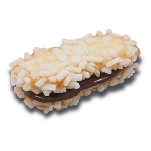 LINGUE DI GATTO ACCOPPIATE CREMA CACAO E GRANELLA ZUCCHERO KG1,5