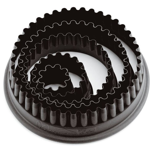 *SET TAGLIAPASTA TONDO FESTONATO 6 PZ IN POLIAMMIDE