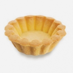 TARTELLETTA ARTIGIANALE CANNELLATA AL BURRO MIGNON mm53 PZ250