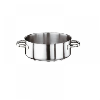 *CASSERUOLA D.36 H.13 CM LT 13 IN ACCIAIO INOX