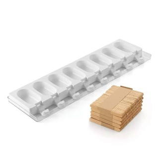 KIT STAMPI DA 8 FORME DA 37ML + 2 VASSOI + 100 BASTONCINI