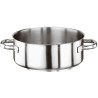 *CASSERUOLA D.45 H.15,5 CM LT 24,6 IN ACCIAIO INOX