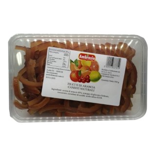 SCORZONE A FILETTI ARANCIO 6X60 CANDITI DA KG 5
