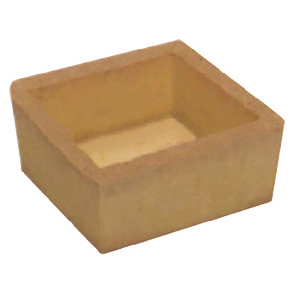 Mini tartellette trendy quadrate tuttoburro 45x45mm (168 PZ)