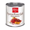 PEPERONI ROSSI E GIALLI INTERI GRIGLIATI AL NATURALE P.N. 800GR