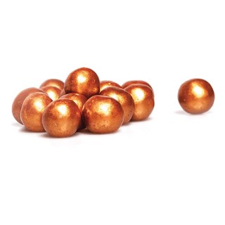 PERLE COLOR RAME DI CIOCCOLATO 13-16MM DA 500GR