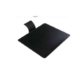 PIATTINI NERI QUADRATI CON MANICO 10X10CM PZ 100 (DB52N)