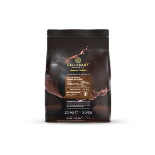 CIOCCOLATO ORIGINE RUSTIC FLEUR DE CAO FOND.70% CALLETS DA 2,5KG