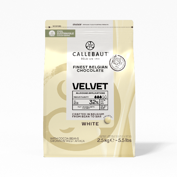 CIOCCOLATO BIANCO VELVET TOP LINE CALLETS DA KG 2,5