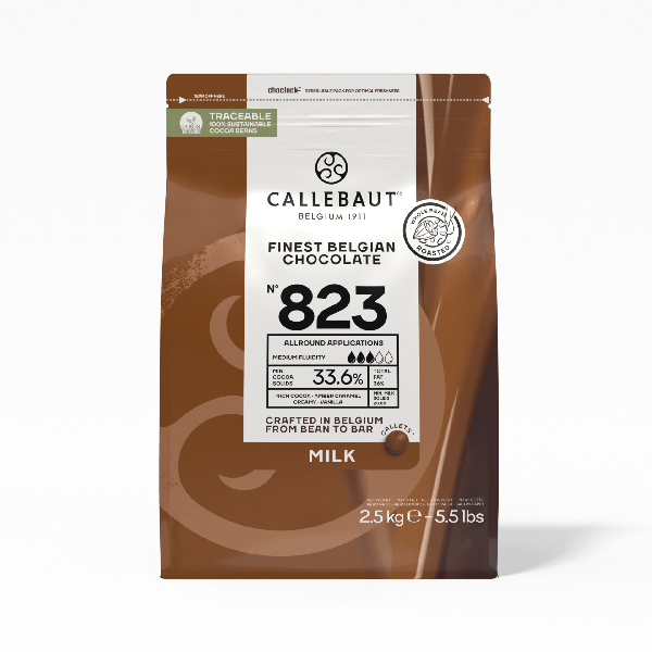 CIOCCOLATO AL LATTE 823 CALLETS DA 2,5 KG