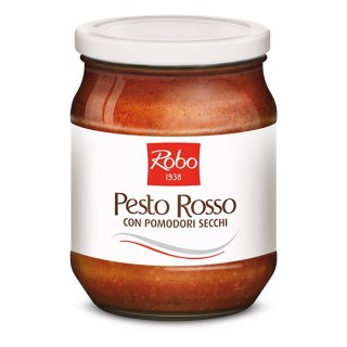 PESTO ROSSO CON POMODORI SECCHI PESO NETTO 500GR