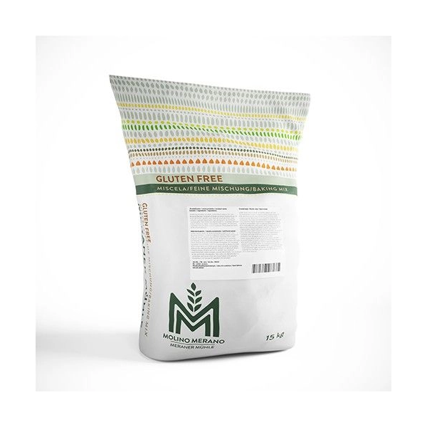 ZERO FRUMENTO MIX PER PIZZA SENZA GLUTINE DA KG 15