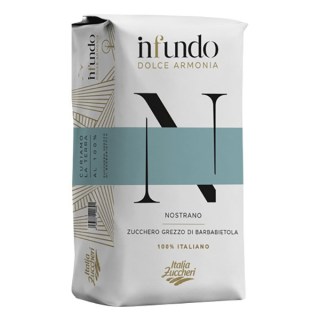ZUCCHERO GREZZO DI BARBABIETOLA 100% ITALIANO DA 10 KG - INFUNDO