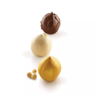 STAMPO FRUTTA REALISTICA  NOCCIOLA 125  59X59X62 - 5 CAVITA'