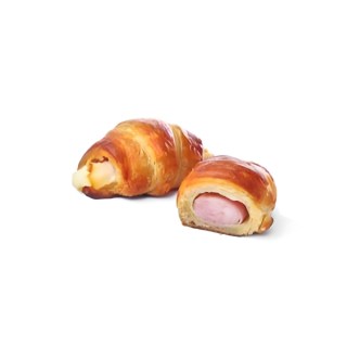 Mini Croissant Prosciutto Formaggio 31 g 165 pz