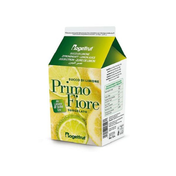 Succo di Limone Cru Primo Fiore 4 x 3 kg