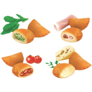 Panzerottini Misti Prontofritto Surgelati 4 kg