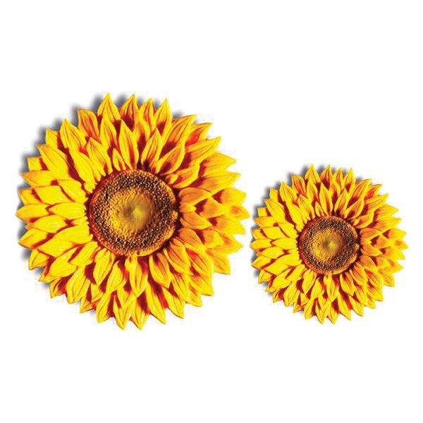 GIRASOLE IN ZUCCHERO DIAM 4 E 6,5 CM ASSORTITI PZ 24