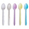 CUCCHIAI DA GRANITA CM 14.5 CM  REUSE  COLORI ASSORTITI 1KG