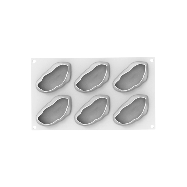 STAMPO FRUTTA REALISTICA  PISTACCHIO 120  99X56X40 - 6 CAVITA'