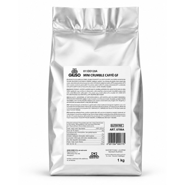 MINI CRUMBLE CAFFE GLUTEN FREE DA KG 2 (011DE120)